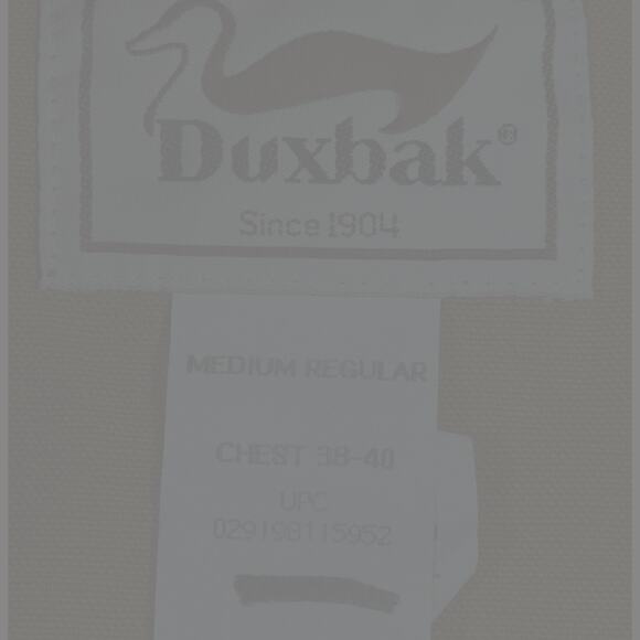 Duxback Men Medium Tan Hunting Zip Front Vest Outdoor Field Shooting Sportswear - Picture 1 of 10